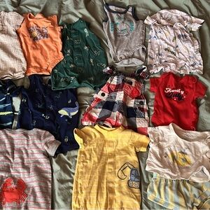Baby boy Colorful Shirt Set